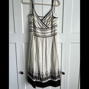 Vintage Ann Taylor embroidered dress.